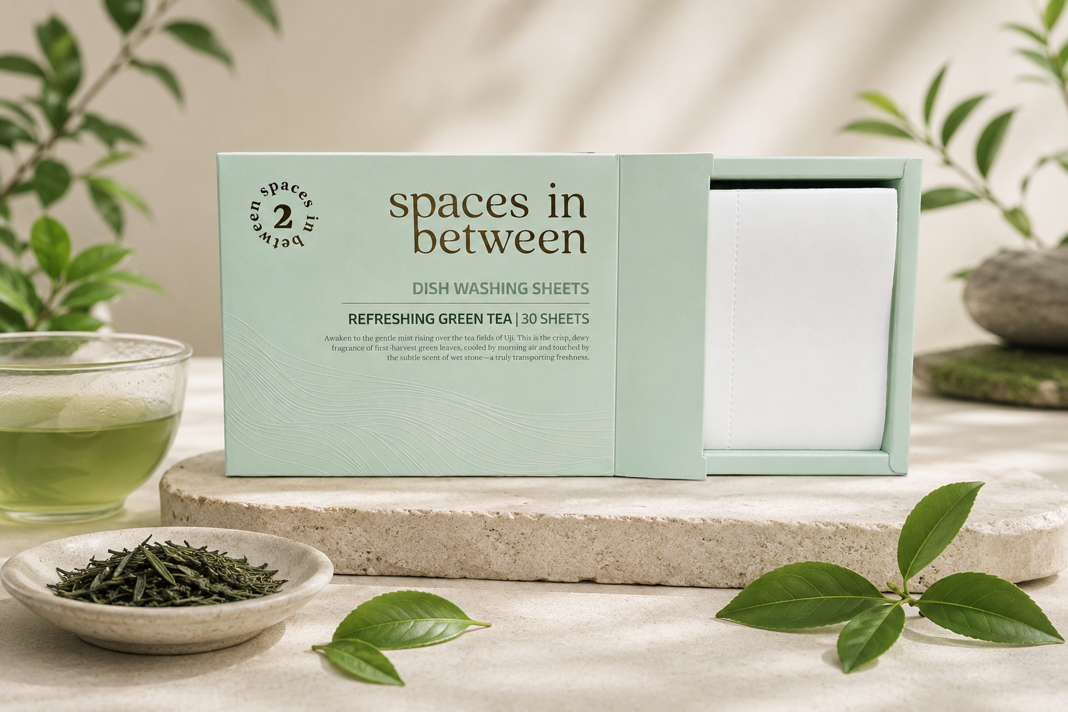 Dish Washing Sheets [Green Tea]